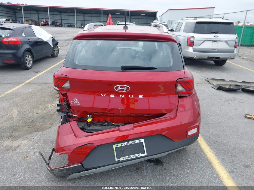 2026 Hyundai Venue Sel VIN: KMHRC8A37TU419039 Lot: 44687880