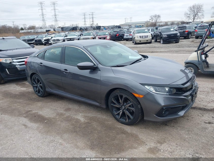 2019 HONDA CIVIC SEDAN 2.0L I-4 DOHC, VVT, 158HP