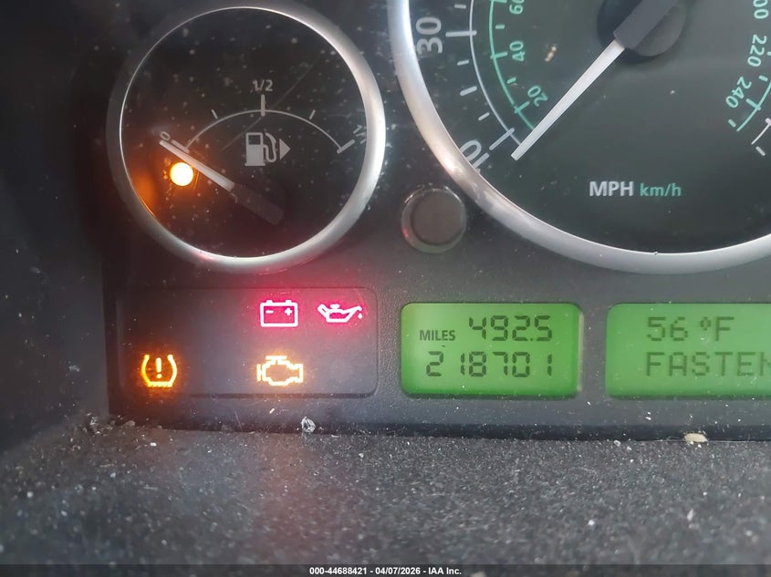 2006 Land Rover Range Rover Hse VIN: SALME154X6A215062 Lot: 44688421