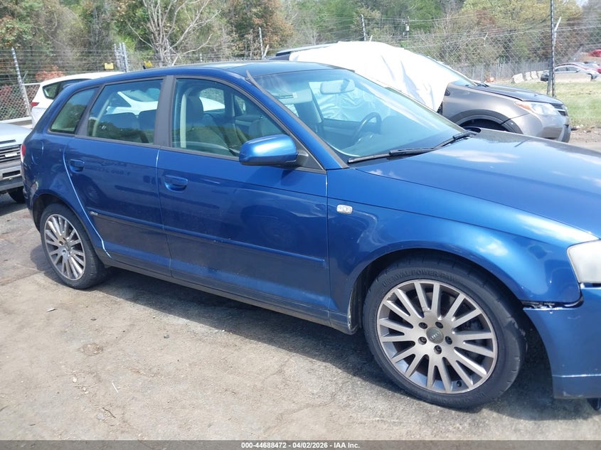 2006 Audi A3 2.0T VIN: WAUMF78P26A188899 Lot: 44688472