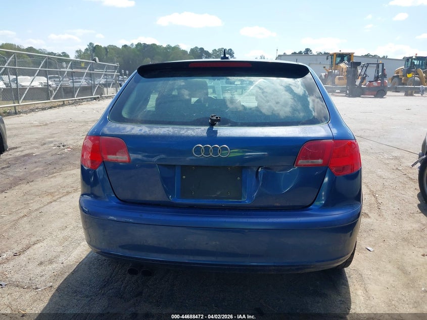 2006 Audi A3 2.0T VIN: WAUMF78P26A188899 Lot: 44688472