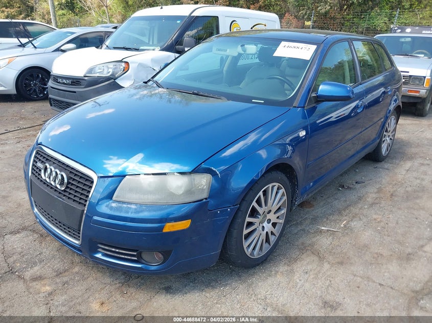 2006 Audi A3 2.0T VIN: WAUMF78P26A188899 Lot: 44688472