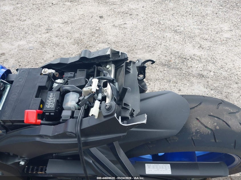 2026 Suzuki Gsx-R750 VIN: JS1GR7MA2T7100820 Lot: 44688520