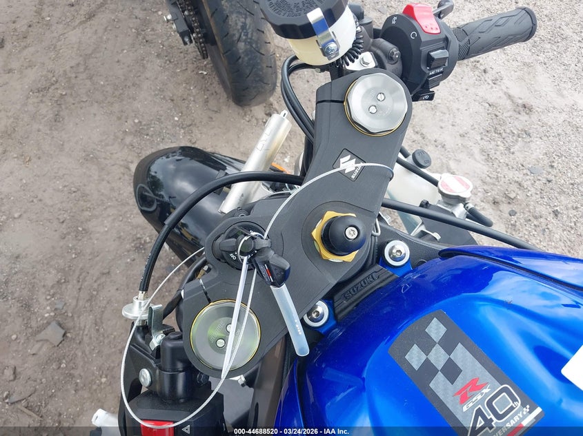 2026 Suzuki Gsx-R750 VIN: JS1GR7MA2T7100820 Lot: 44688520