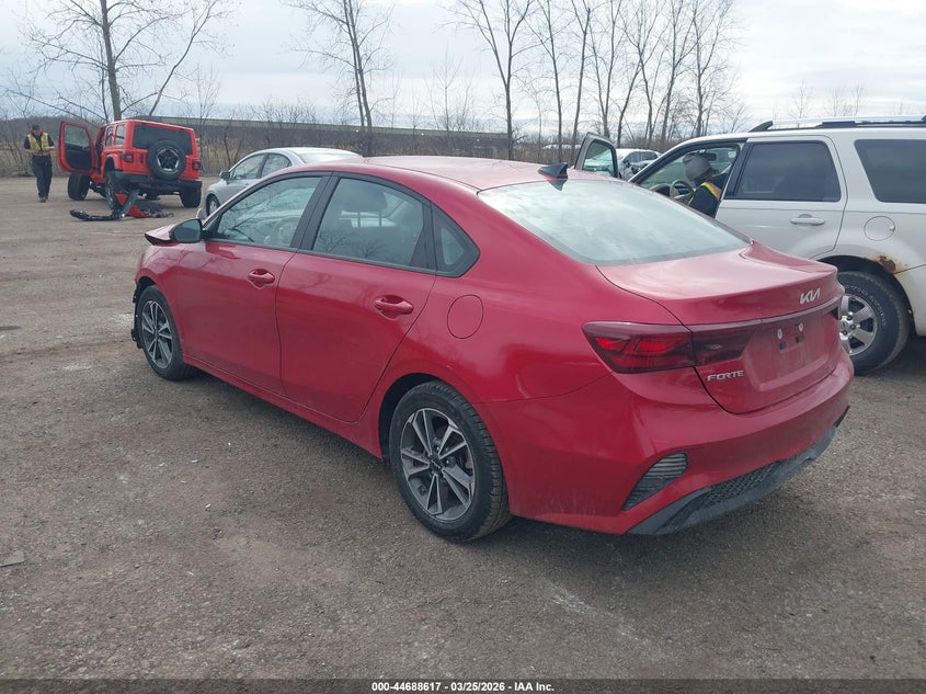 Vin: 3kpf24ad2pe635252, lot: 45185732, kia forte lxs 20233