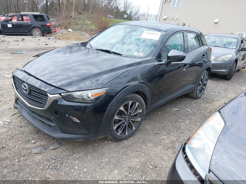 Vin: jm1dkfc79k0412086, lot: 45185771, mazda cx-3 touring 20192
