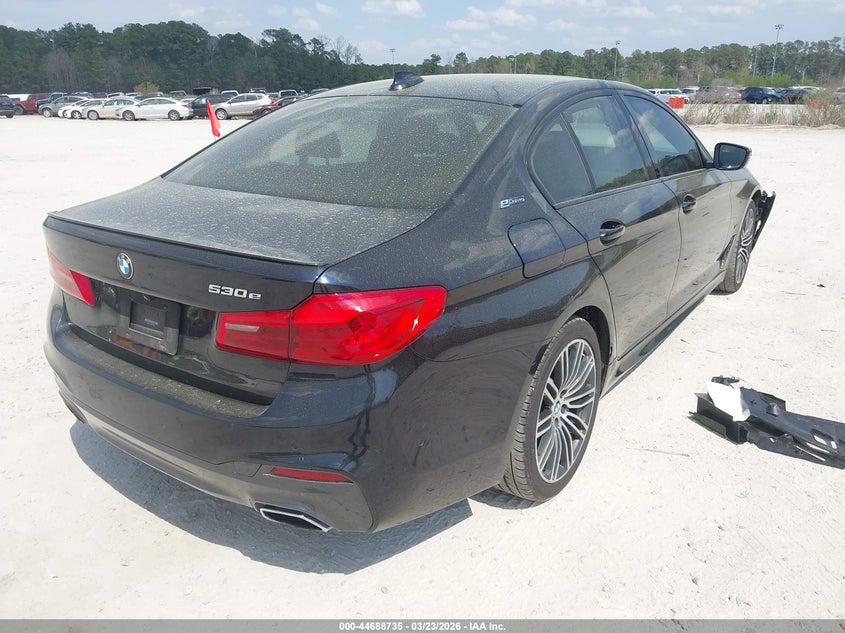 Vin: wbajb1c5xkb376088, lot: 45185850, bmw 530e xdrive iperformance 20194