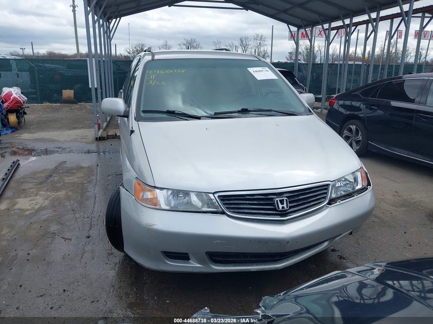 2001 Honda Odyssey VIN: 2HKRL1H6318572956 Lot: 44688738