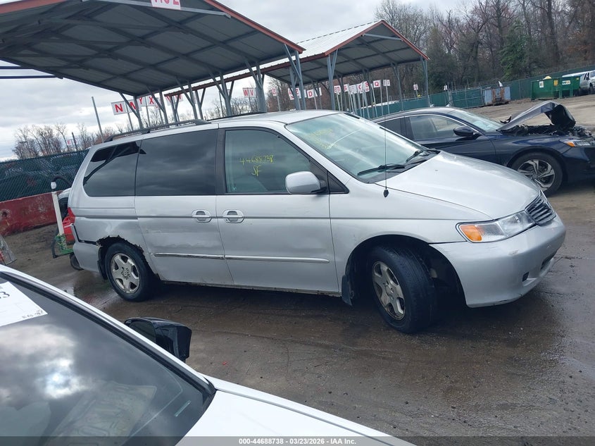 2001 Honda Odyssey VIN: 2HKRL1H6318572956 Lot: 44688738