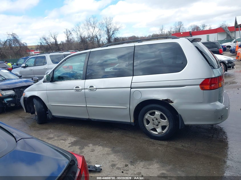 2001 Honda Odyssey VIN: 2HKRL1H6318572956 Lot: 44688738