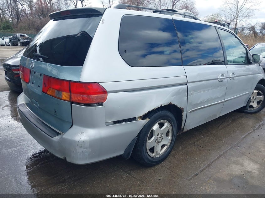 2001 Honda Odyssey VIN: 2HKRL1H6318572956 Lot: 44688738