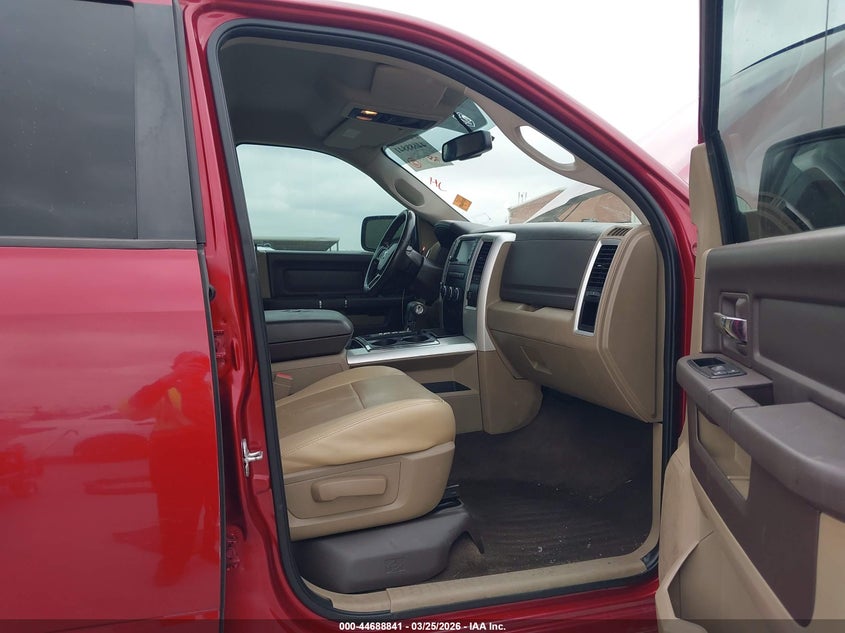 1C6RD7LT2CS115452 2012 Ram 1500 5.7 Ram Slt red