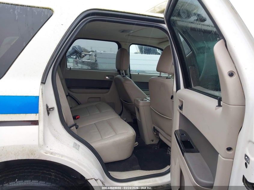 1FMCU5K34CKA91090 2012 Ford Escape 2.5 Hybrid Limited white