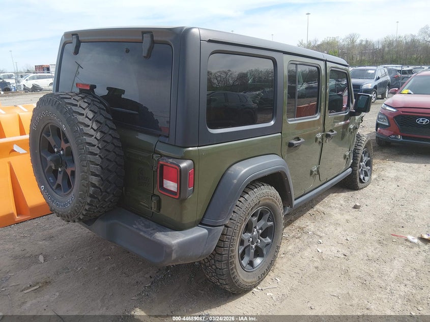 2021 Jeep Wrangler Unlimited Willys 4X4