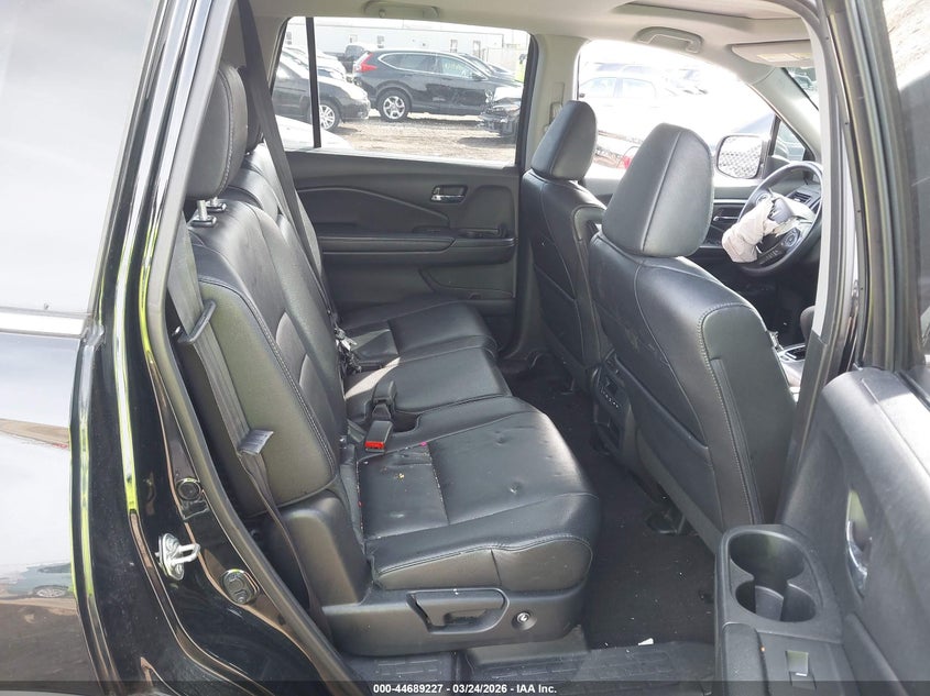 2017 Honda Pilot Ex-L VIN: 5FNYF6H62HB001418 Lot: 44689227