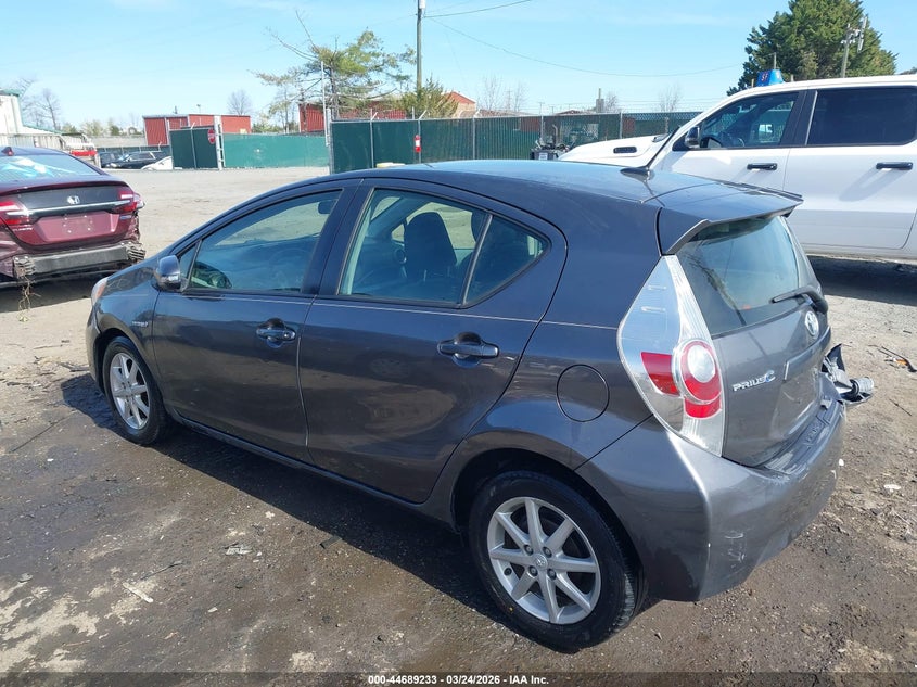 2013 Toyota Prius C Three