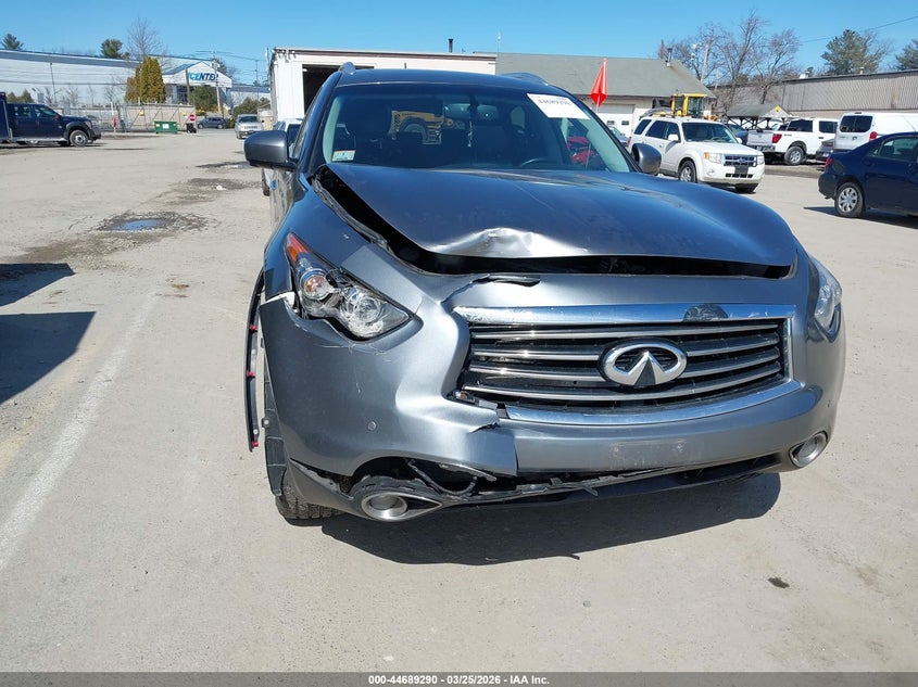 2012 Infiniti Fx 3.5 Fx35 blue Lot 111044689290 Vin JN8AS1MW2CM155234
