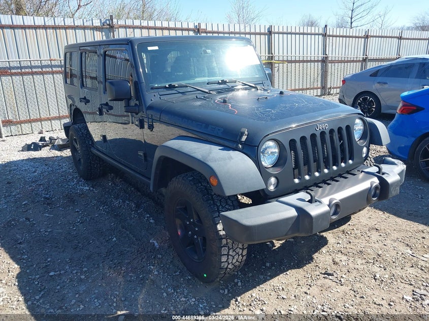 1C4BJWDG2HL642942 2017 Jeep Wrangler Unlimited Big Bear 4X4 auction photo 1