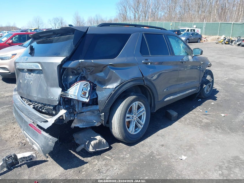 2021 FORD EXPLORER auction photo 4