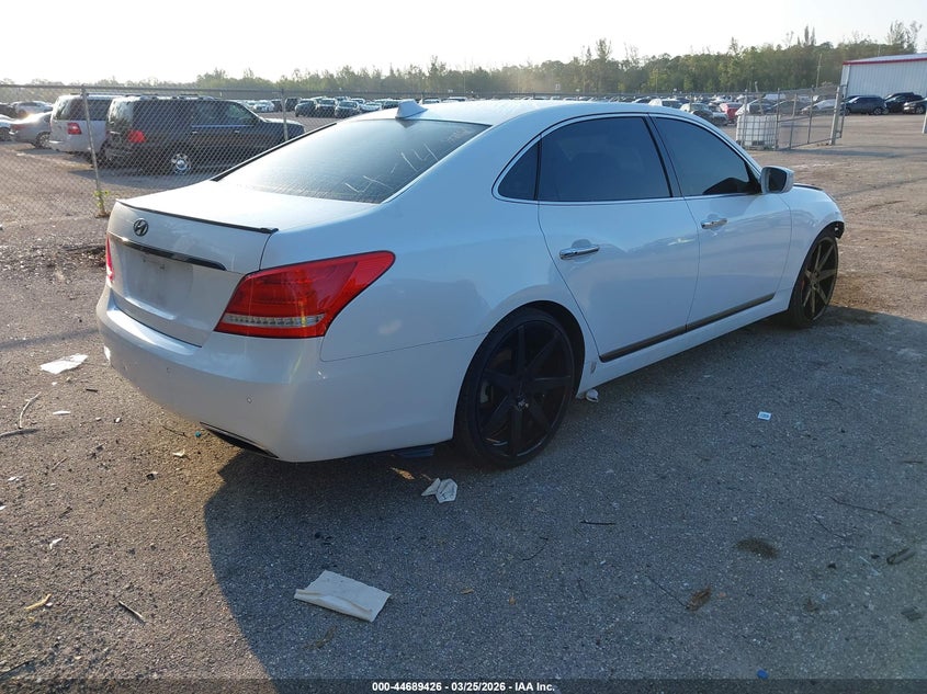 Vin: kmhgh4jh3eu089609, lot: 45186541, hyundai equus signature 20144