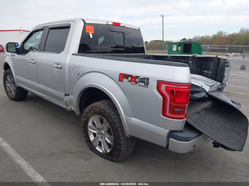 2017 Ford F-150 Platinum