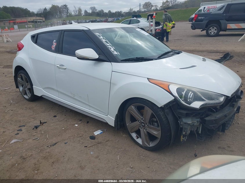 2013 HYUNDAI VELOSTER TURBO W/BLACK