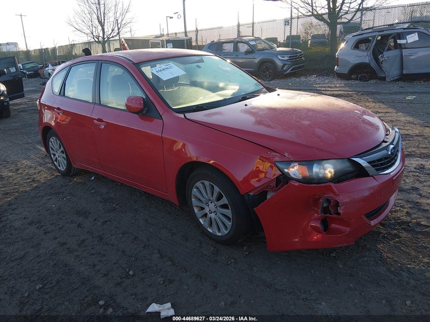 2008 Subaru Impreza 2.5I