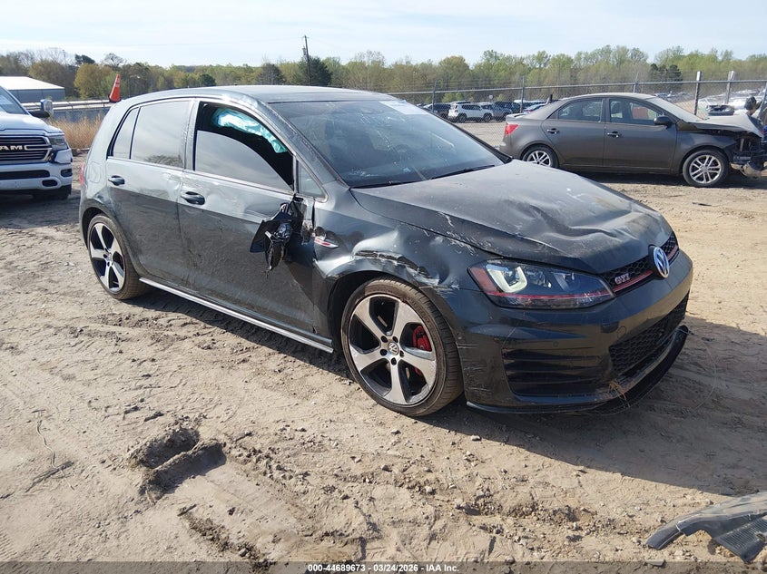 2016 Volkswagen Golf Gti Autobahn W/Performance Package 4-Door