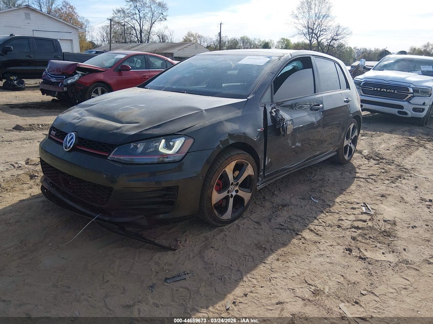 2016 Volkswagen Golf Gti Autobahn W/Performance Package 4-Door