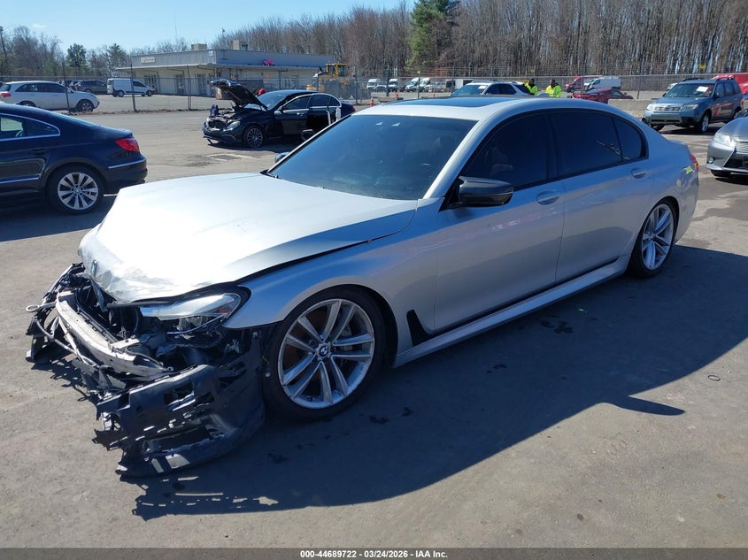 Vin: wba7e4c35hgu99939, lot: 45186837, bmw 740i xdrive 20172