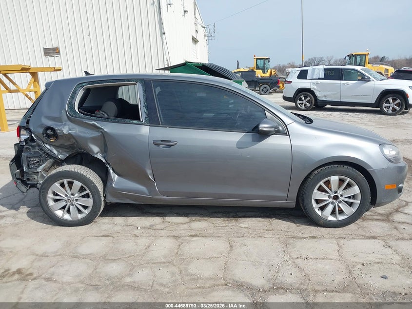 2011 Volkswagen Golf Tdi 2-Door VIN: WVWMM7AJ5BW307024 Lot: 44689793