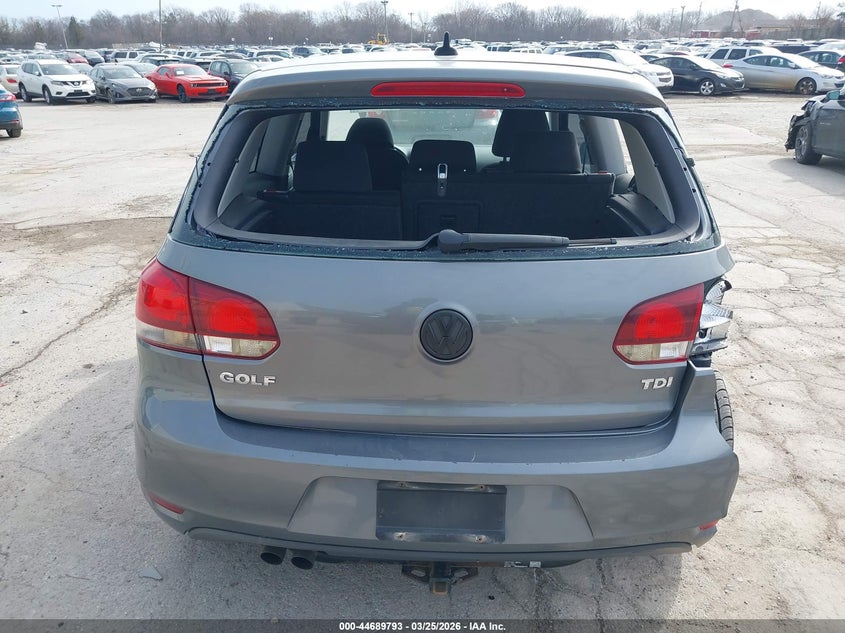 2011 Volkswagen Golf Tdi 2-Door VIN: WVWMM7AJ5BW307024 Lot: 44689793