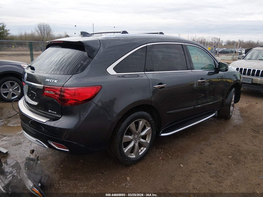 2015 Acura Mdx Advance Pkg W/Entertainment Pkg