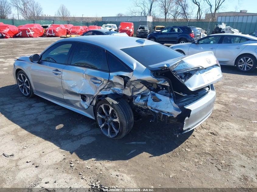 VIN 2HGFE4F82SH345448 2025 HONDA CIVIC HYBRID SPORT/SPORT TOURING