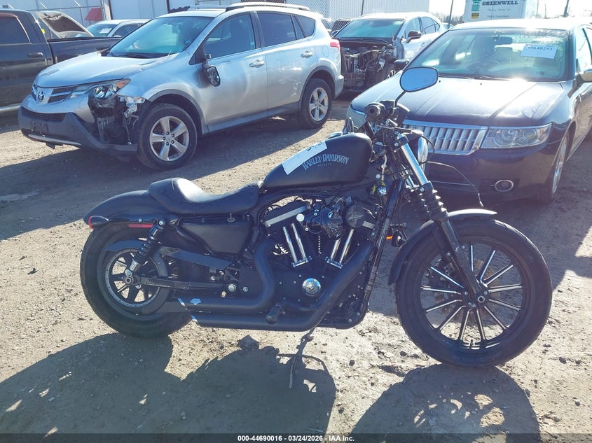 2013 Harley-Davidson Xl883 Iron 883 VIN: 1HD4LE214DC403302 Lot: 44690016
