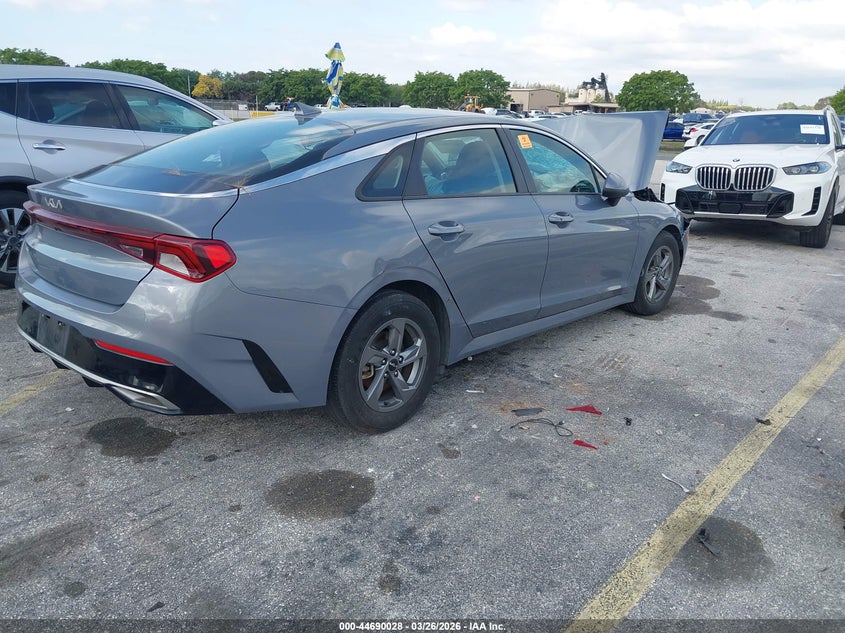 Vin: 5xxg14j2xpg192510, lot: 45187144, kia k5 lxs 20234