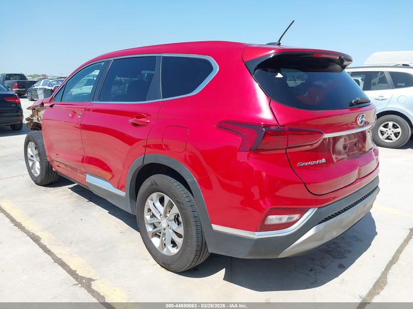 VIN 5NMS2CAD1KH123444 2019 HYUNDAI SANTA FE SE