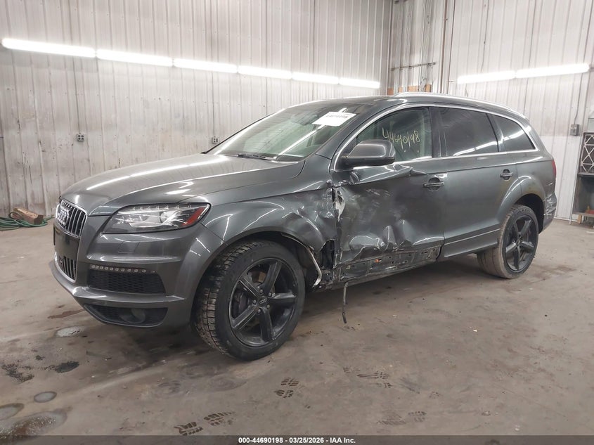 Vin: wa1dgafe0fd002946, lot: 45187313, audi q7 3.0t s line prestige 20152