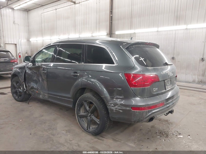 Vin: wa1dgafe0fd002946, lot: 45187313, audi q7 3.0t s line prestige 20153