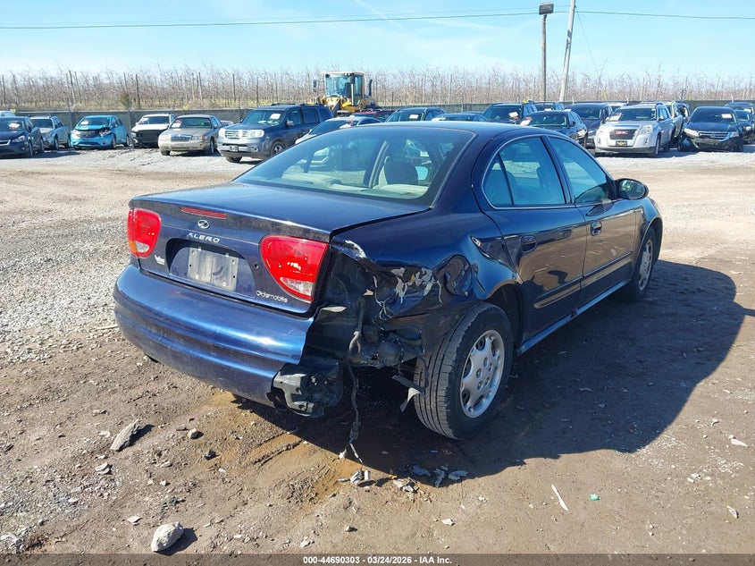 2004 OLDSMOBILE ALERO SEDAN 2.2L I-4 DOHC, 140HP