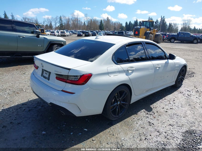 Vin: wba5r7c57kfh23517, lot: 45187547, bmw 330i xdrive 20194