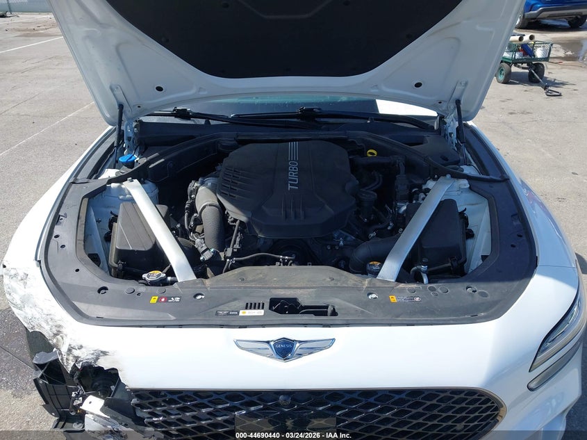 2022 Genesis G70 3.3T Rwd VIN: KMTG54TE4NU091760 Lot: 44690440