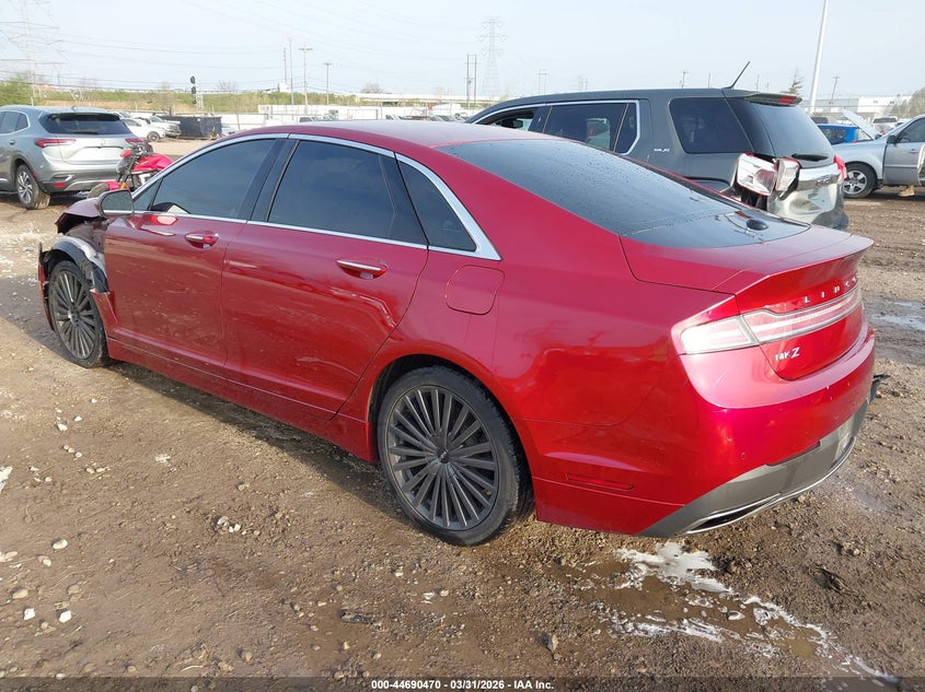 2018 Lincoln Mkz Reserve
