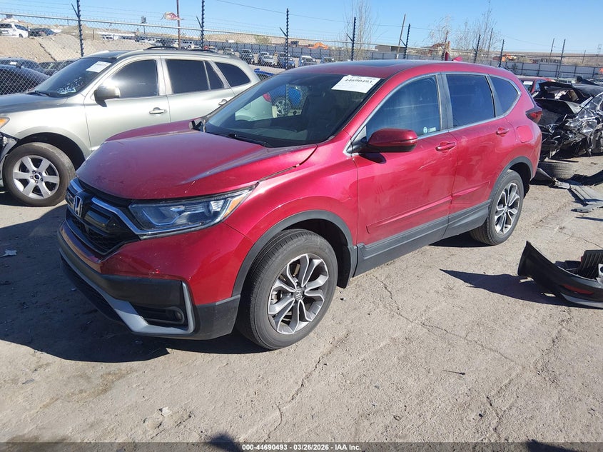 5J6RW2H51NA016611 2022 HONDA CR-V AWD EX photo 1