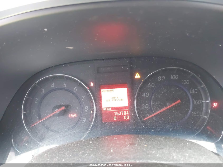 2011 Infiniti Fx35 VIN: JN8AS1MU4BM711640 Lot: 44690503