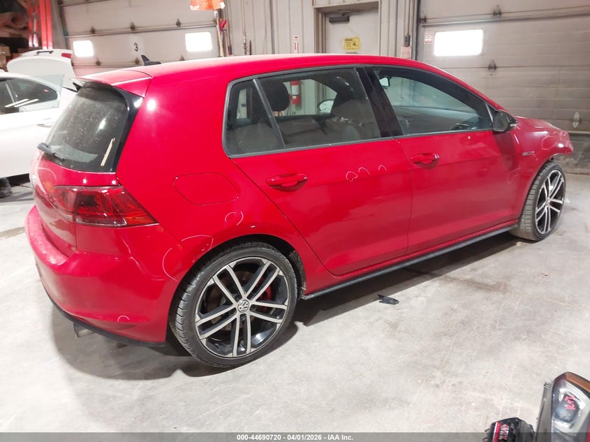 2017 Volkswagen Golf Gti Sport 4-Door