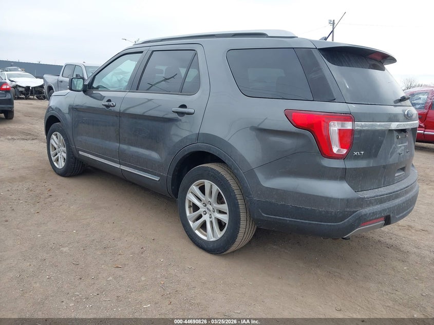 Vin: 1fm5k8d8xkgb05682, lot: 45187941, ford explorer xlt 20193
