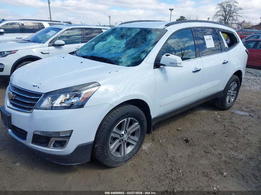 2016 Chevrolet Traverse 2lt 1GNKRHKD0GJ167743 photo 1
