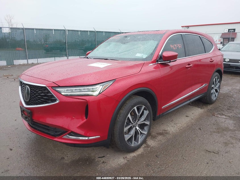 2022 Acura Mdx Technology Package