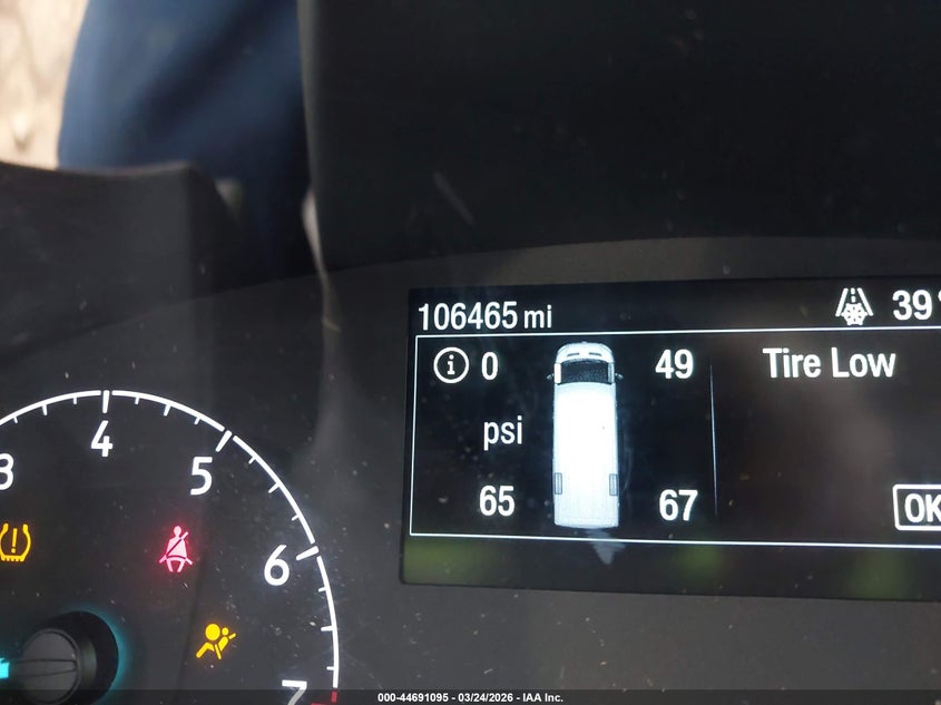 2020 Ford Transit-250 VIN: 1FTBR1C83LKB60095 Lot: 44691095